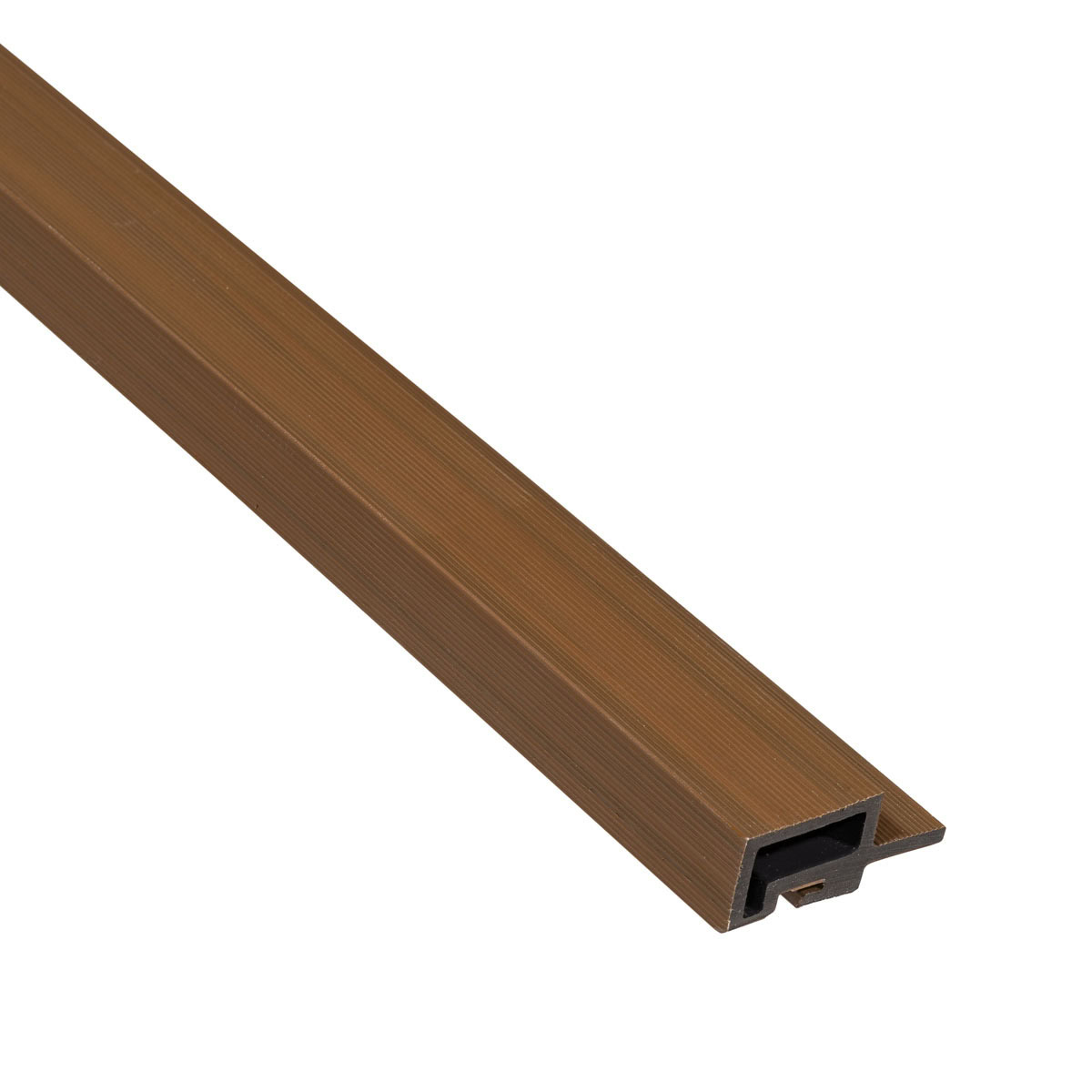 Akudeco® Buiten wandpanelen - 2-in-1 hoek- en eindprofiel - Teak - 290 cm