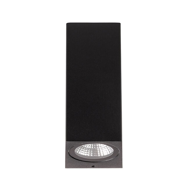 Alternative view of Akudeco® Wandlamp met rechthoekige stoffen Kap – E27 Fitting – Zwart – Modern design voor slaapkamer en woonkamer