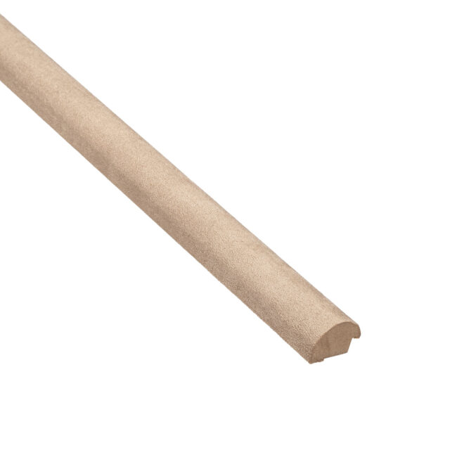 Akudeco® Eindlat Suède akoestisch wandpaneel - Camel - 270 x 2.7cm