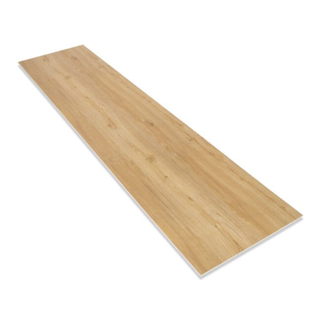 Alternative view of Akudeco Klik SPC wandpaneel - Classic Oak - 270 x 60 cm