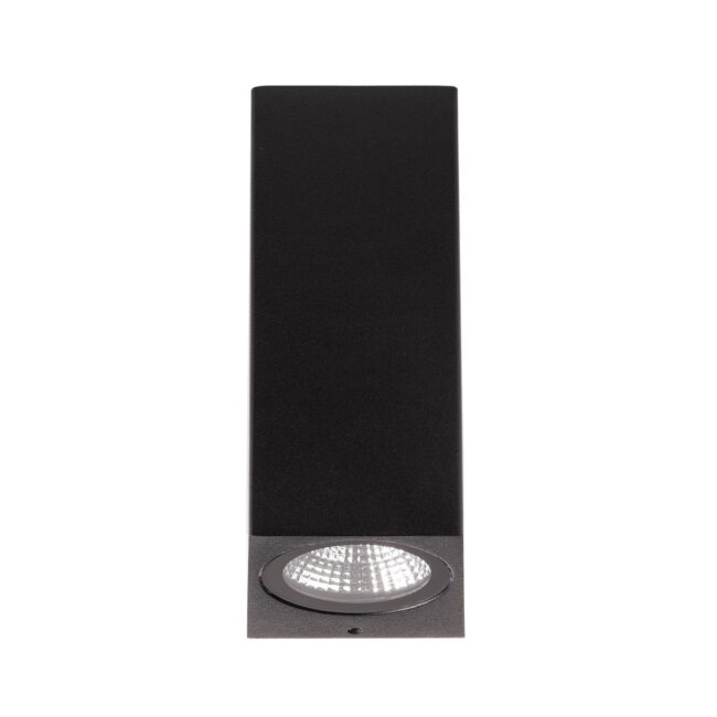 Alternative view of Akudeco® Wandlamp – Rechthoek – Zwart – Voor binnen en buiten