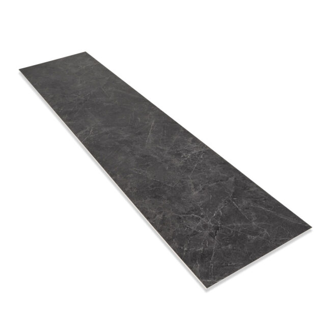 Alternative view of Akudeco Klik SPC wandpaneel - Graphite Noir - 270 x 60 cm