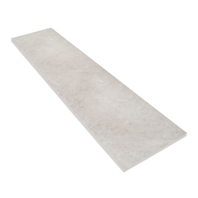 Alternative view of Akudeco Klik SPC wandpaneel - Limestone Grey - 270 x 60 cm