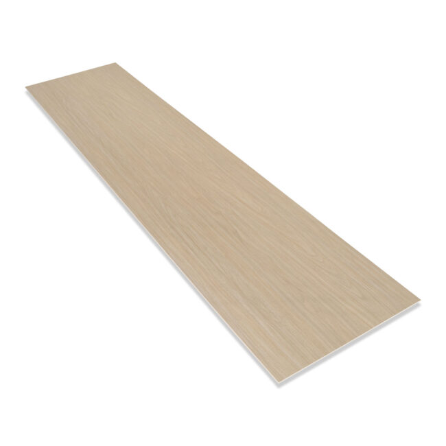 Alternative view of Akudeco Klik SPC wandpaneel - Oak Grey - 270 x 60 cm